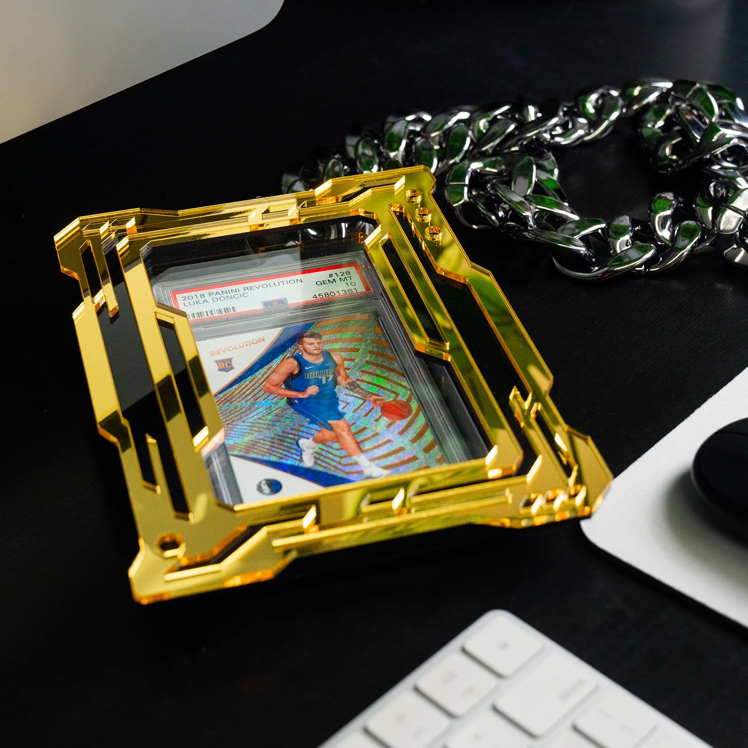 Amazon.com: Card Slab Display Chain - Compatible with (PSA, CGC, Beckett,  TAG) Standard Sized Slabs