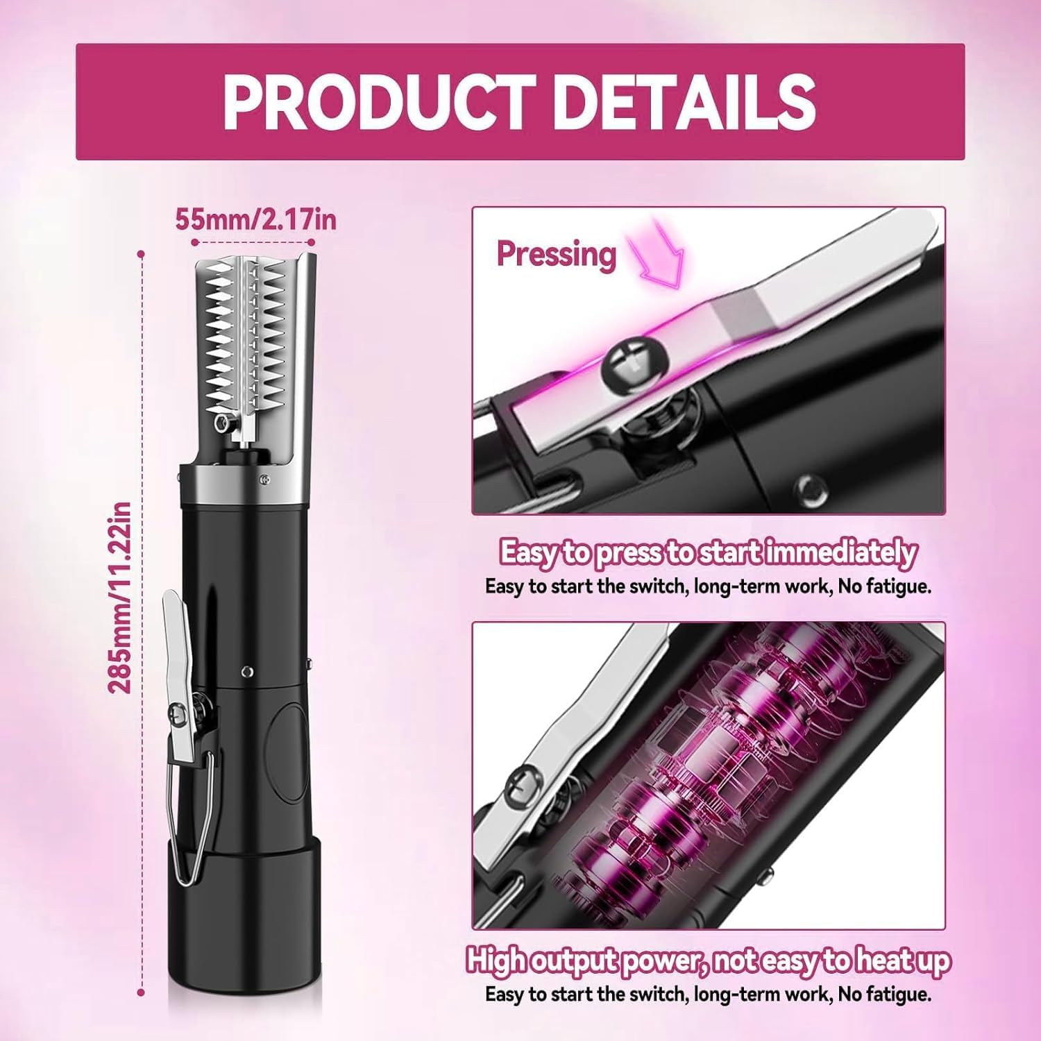 Descamador De Pescado Eléctrico, Removedor De Raspador De Escamas De Pescado Inalámbrico con Cubierta Protectora De Acero Inoxidable, Herramienta Descalcificadora De Pescado Recarga, Black