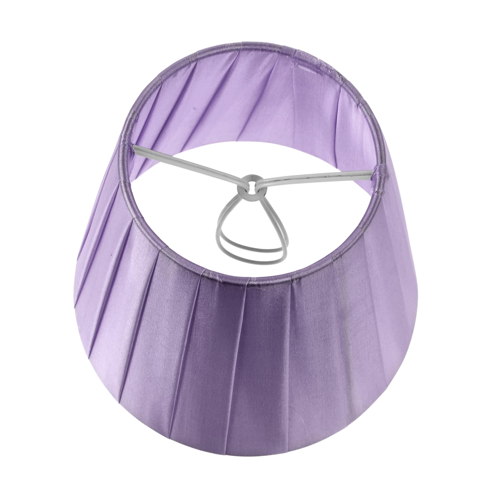 jojofuny Stylish Purple Cloth Lamp Shade Multi-Purpose Protective Lamp Cover Softens Light in Office and Recreational Corner