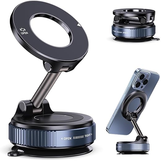 Highyes 360 Magnetic Car Phone Holder