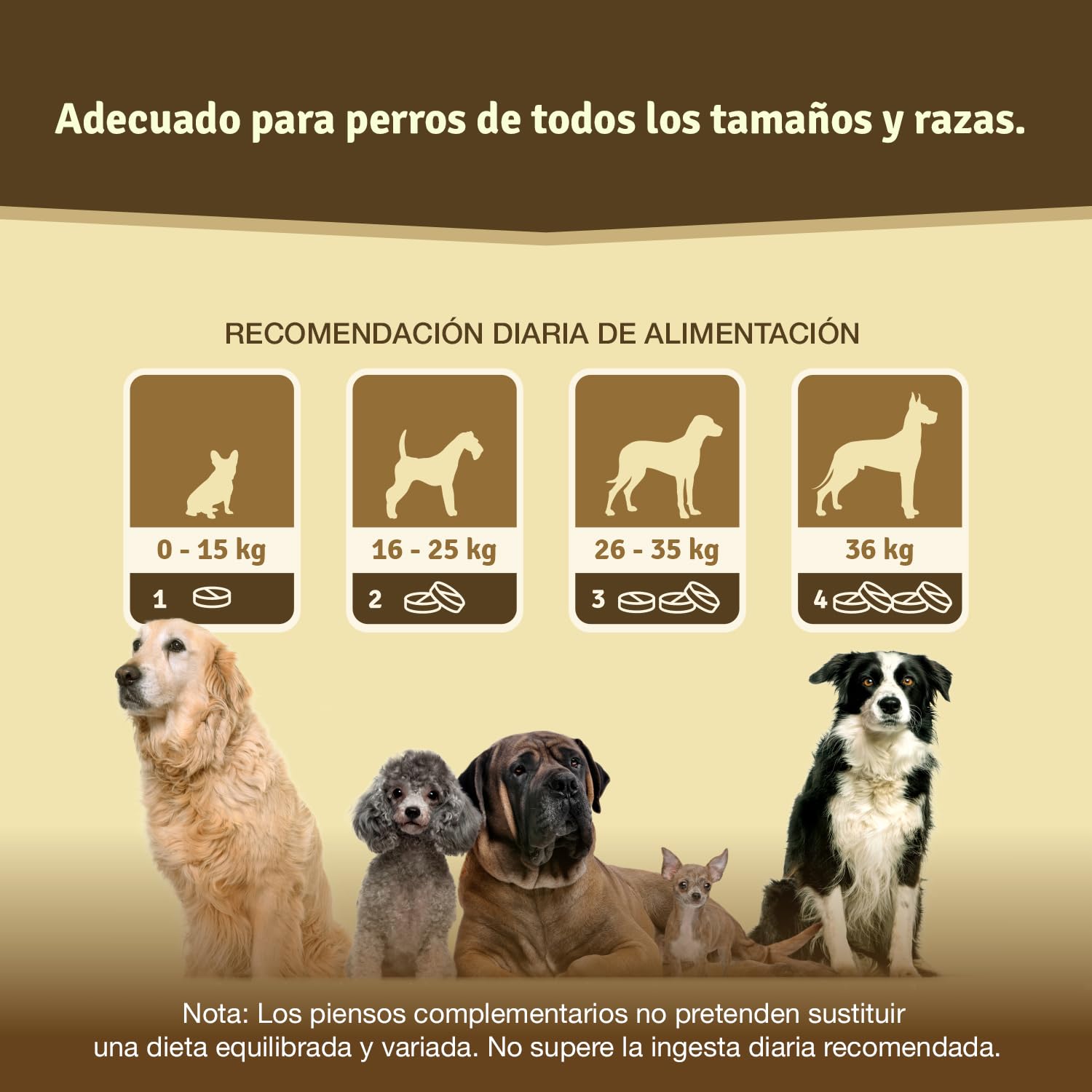 Veddelholzer condroprotector glucosamina MSM colágeno hialurón 125 cápsulas perros articulaciones