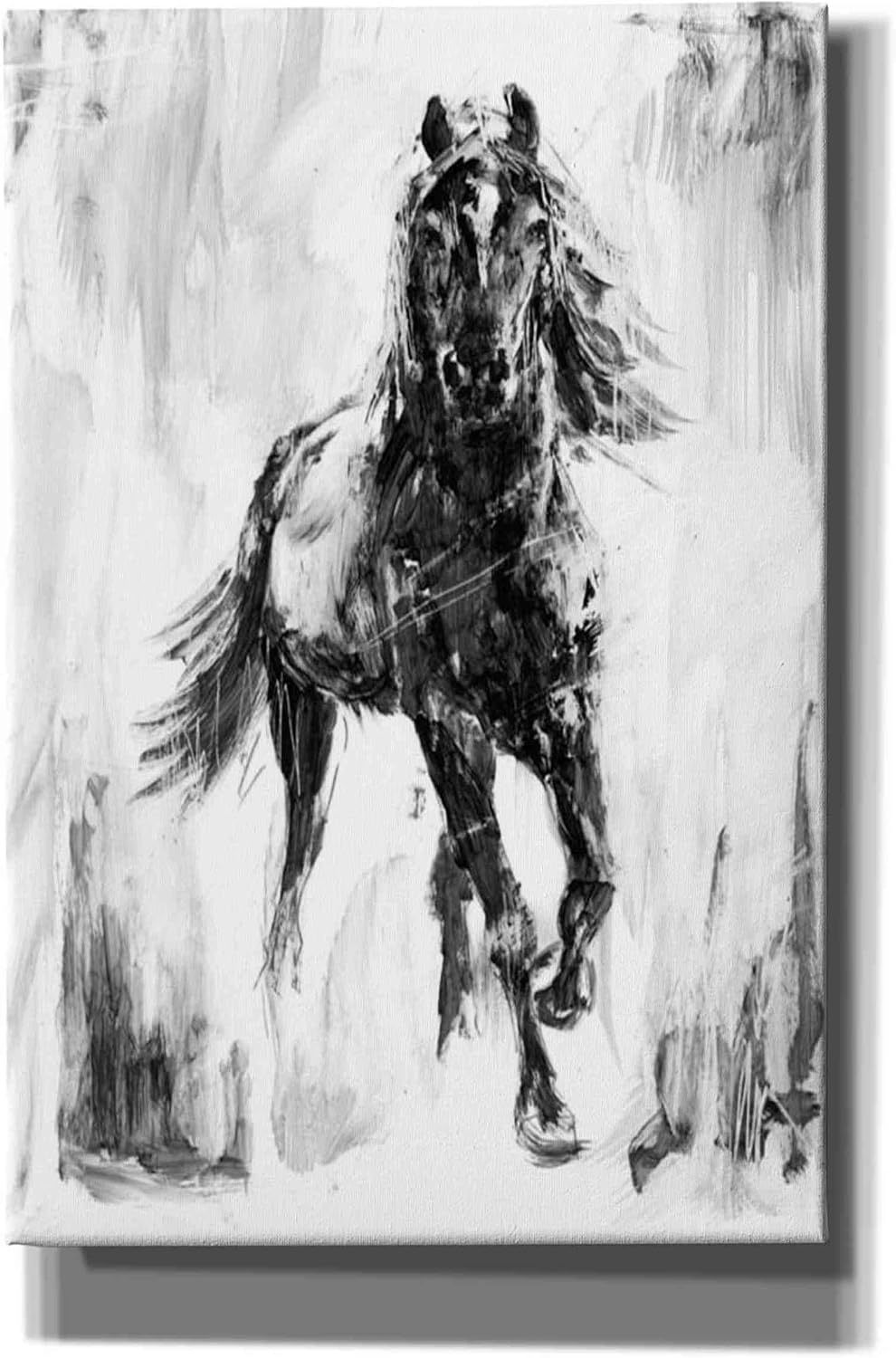 Epic Graffiti 'Rustic Stallion I' by Ethan Harper Canvas Wall Art, 12"x16"