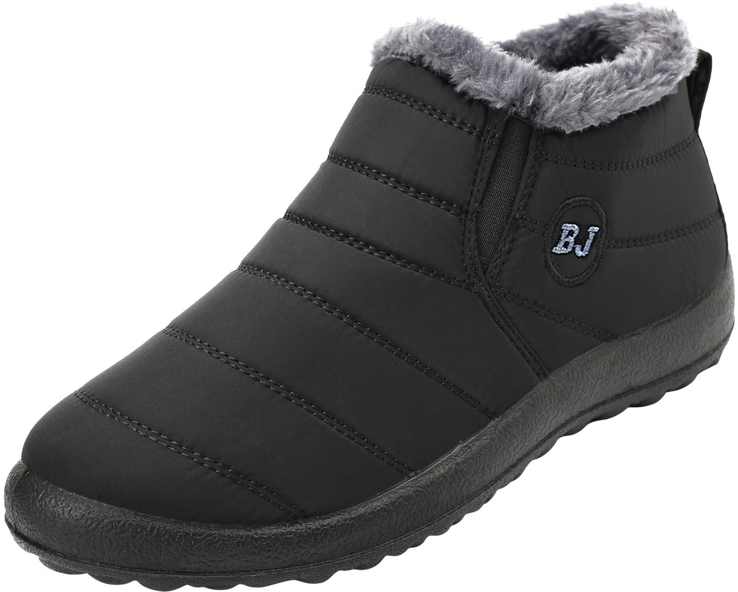 JOINFREE Winter Snow Boots for Women Men Anti-Skid House Shoes Ankle Boots Indoor Outdoor
