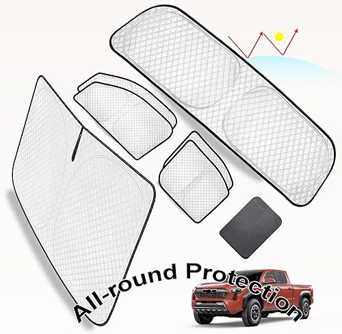 Miniatura 382 de KMF - Parasol de repuesto para parabrisas, cubierta para ventana lateral y trasera, cubierta protectora para visor, para campamento, bebé, bloqueo