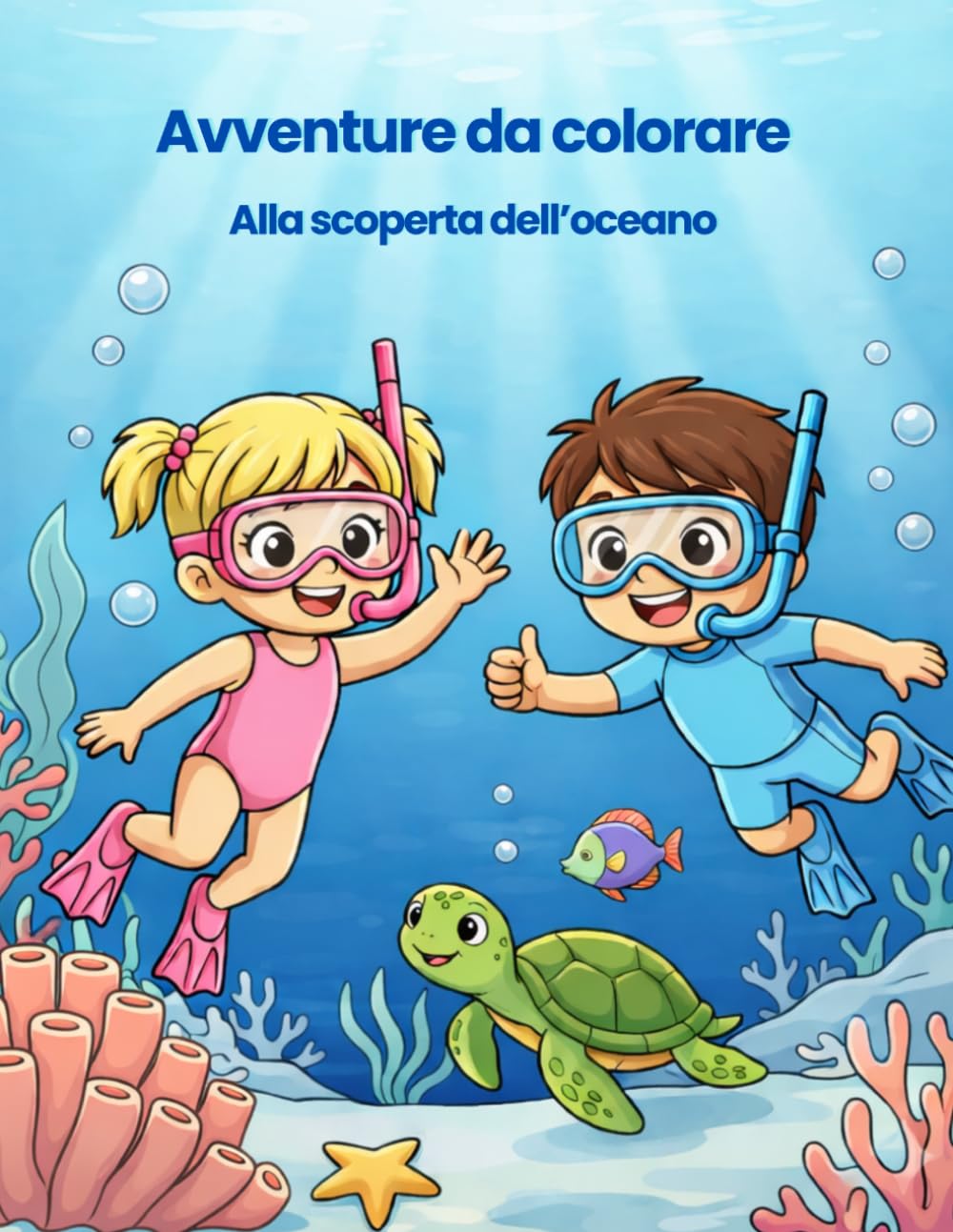 Avventure da colorare: Alla scoperta dell'Oceano