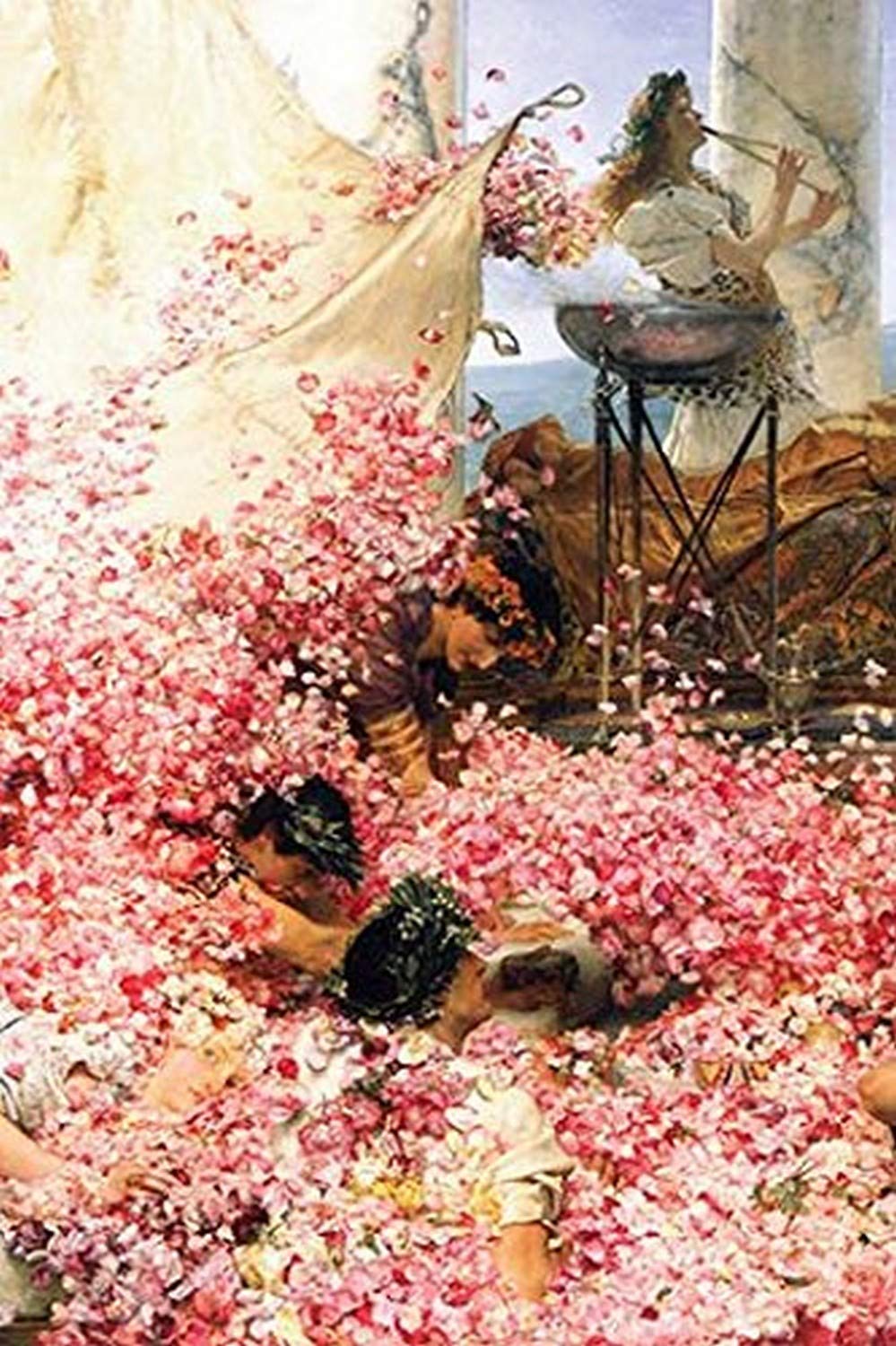 Roses of Heliogabalus - Gallery Wrapped 28"X42" Canvas Print, 28" X 42"