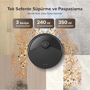 Roborock Q8 Max Pro Plus Akıllı Robot Süpürge