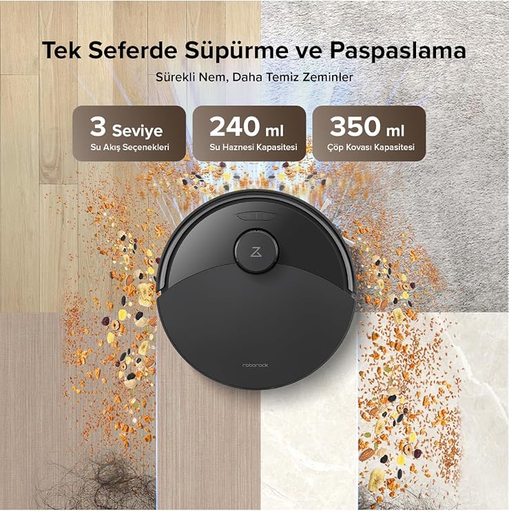 Roborock Q8 Max Pro Plus Akıllı Robot Süpürge