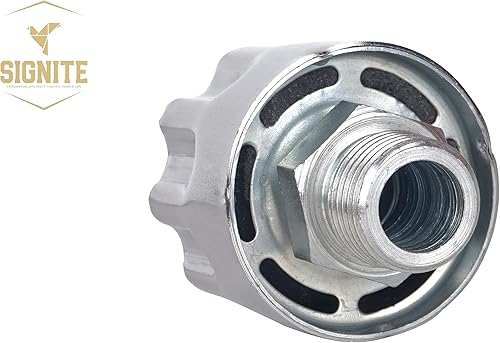 Miniatura 5 de Tapa de respiradores hidráulicos de 12 pulgada, tapa de aceite para tanque de respiradero, tapa de ventilación de metal para filtro de tanque de