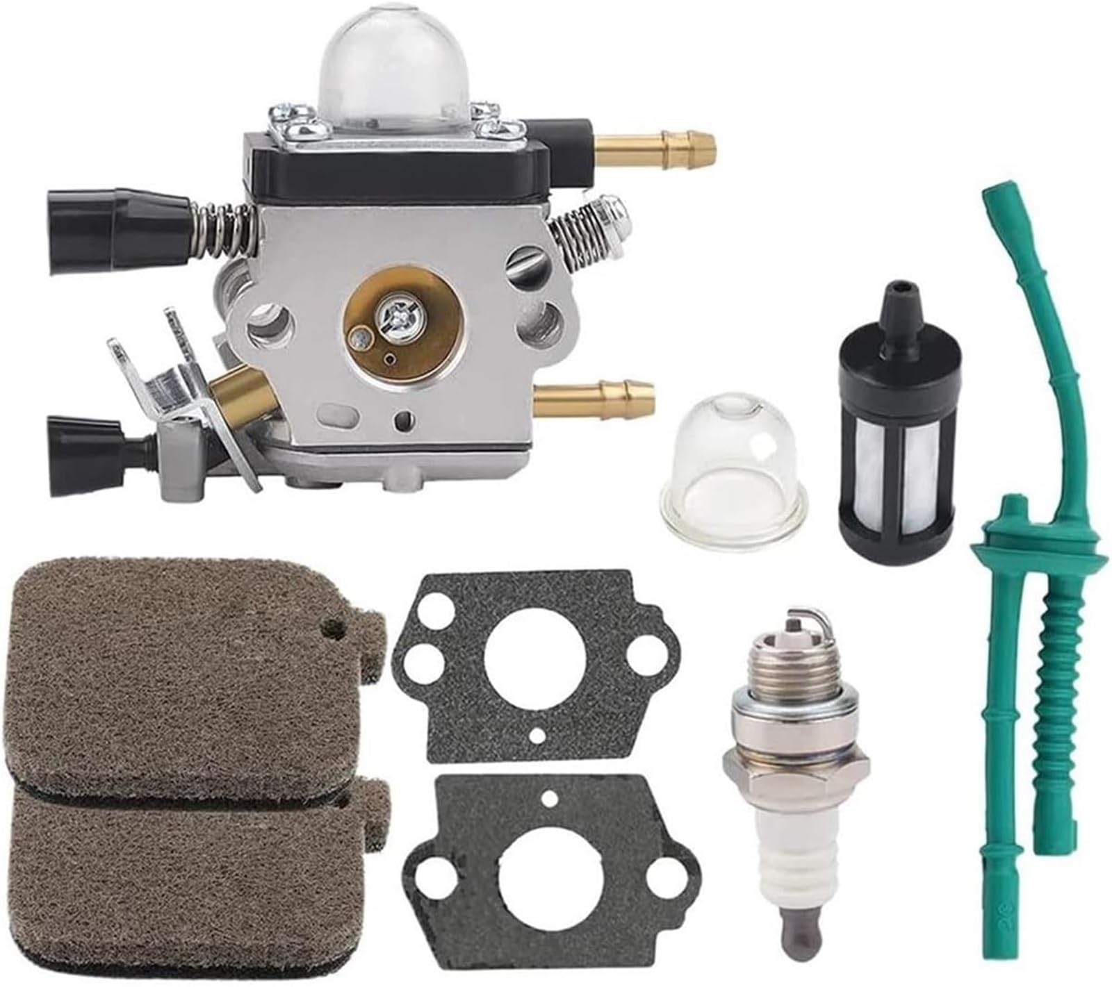 Genérico Carburador Piezas de Motor para soplador para BSH55Z, carburador, Filtro de Combustible, Kit de Juntas, carburador carburador de desbrozadora