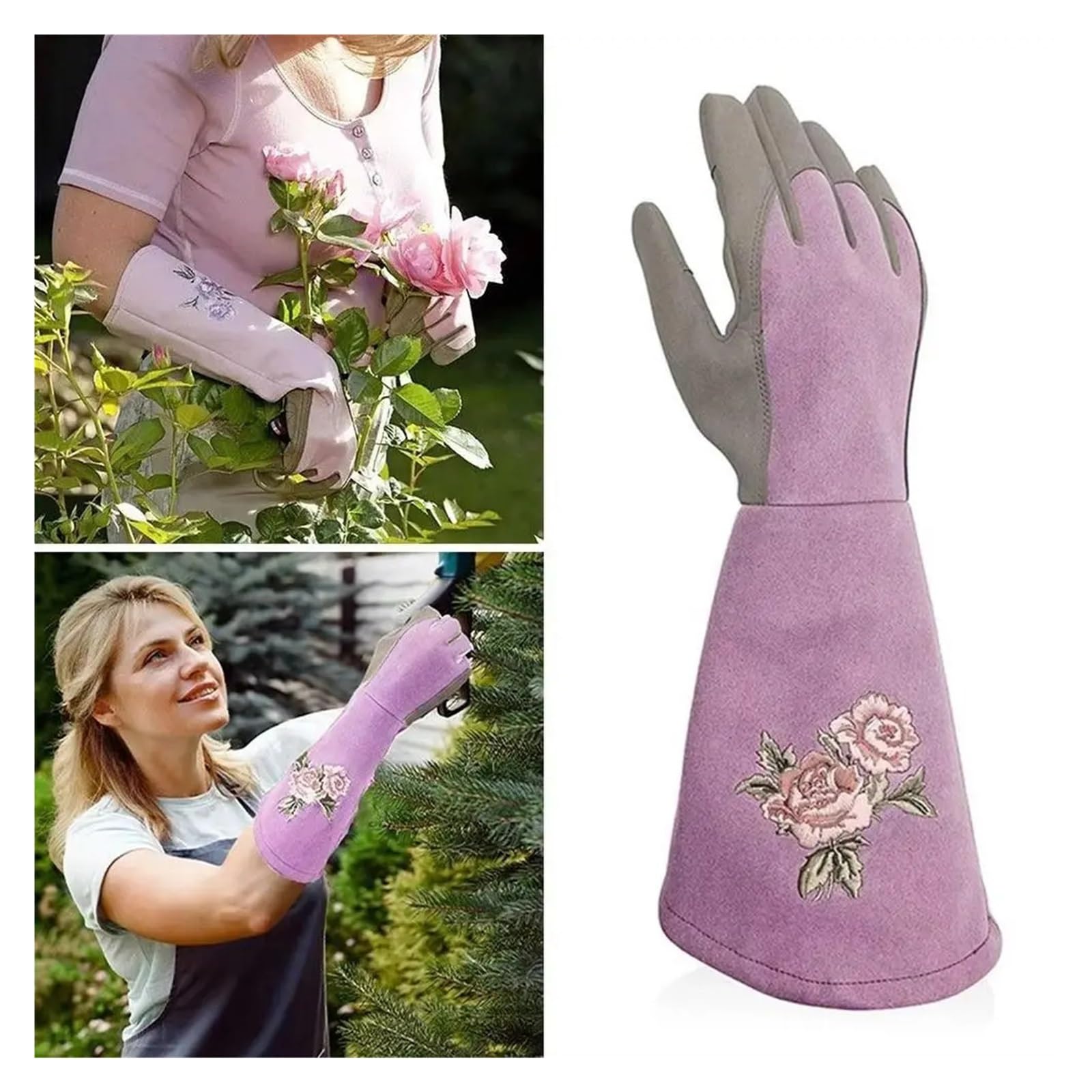 1 par de guantes jardinería Para La Jardinería De Exterior