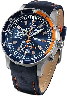 Vostok Europe Herrenuhr VEareONE Special Limited Edition Titan mit 3 Armbändern 510H434