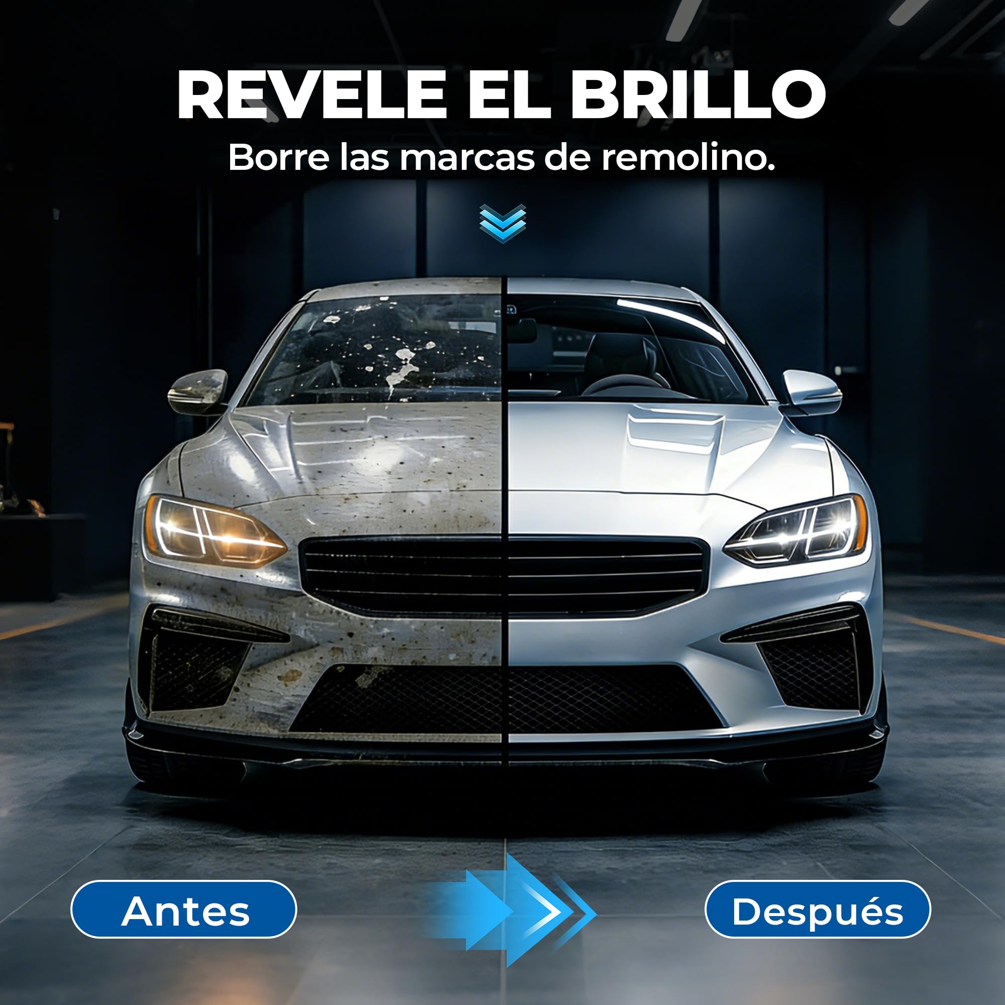DongCheng Pulidora a batería para coche, 2x 4,0Ah, rotativa sin escobillas, arranque suave, disco 150mm, 6 velocidades – Ideal para mantenimiento de pintura y eliminación de rayones, certificado CE