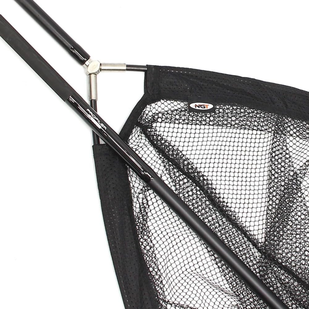 Karpfen Kescher Groß Carbon Kescherstab 180 cm Kescherkopf 107x90 cm Carp Net Profiler Kescher Set