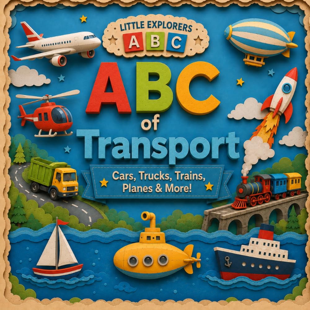 ABC of Transport: Cars, Trucks, Trains, Planes & More! (Little Explorers ABC)
