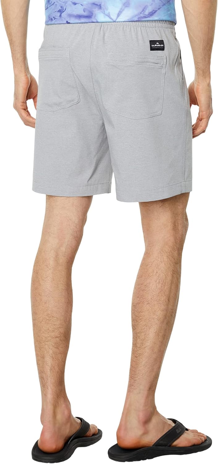 Quiksilver Men's Taxer Heather Amphibian 18 Hybrid Short