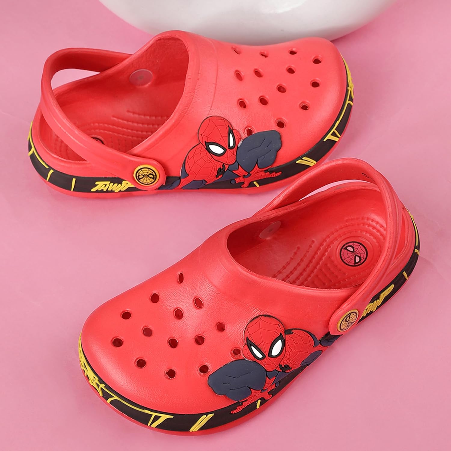 Kidsville Kids Boys Spiderman Printed Navy Mouldedsan 2 71uMUt1SvbL. SL1500