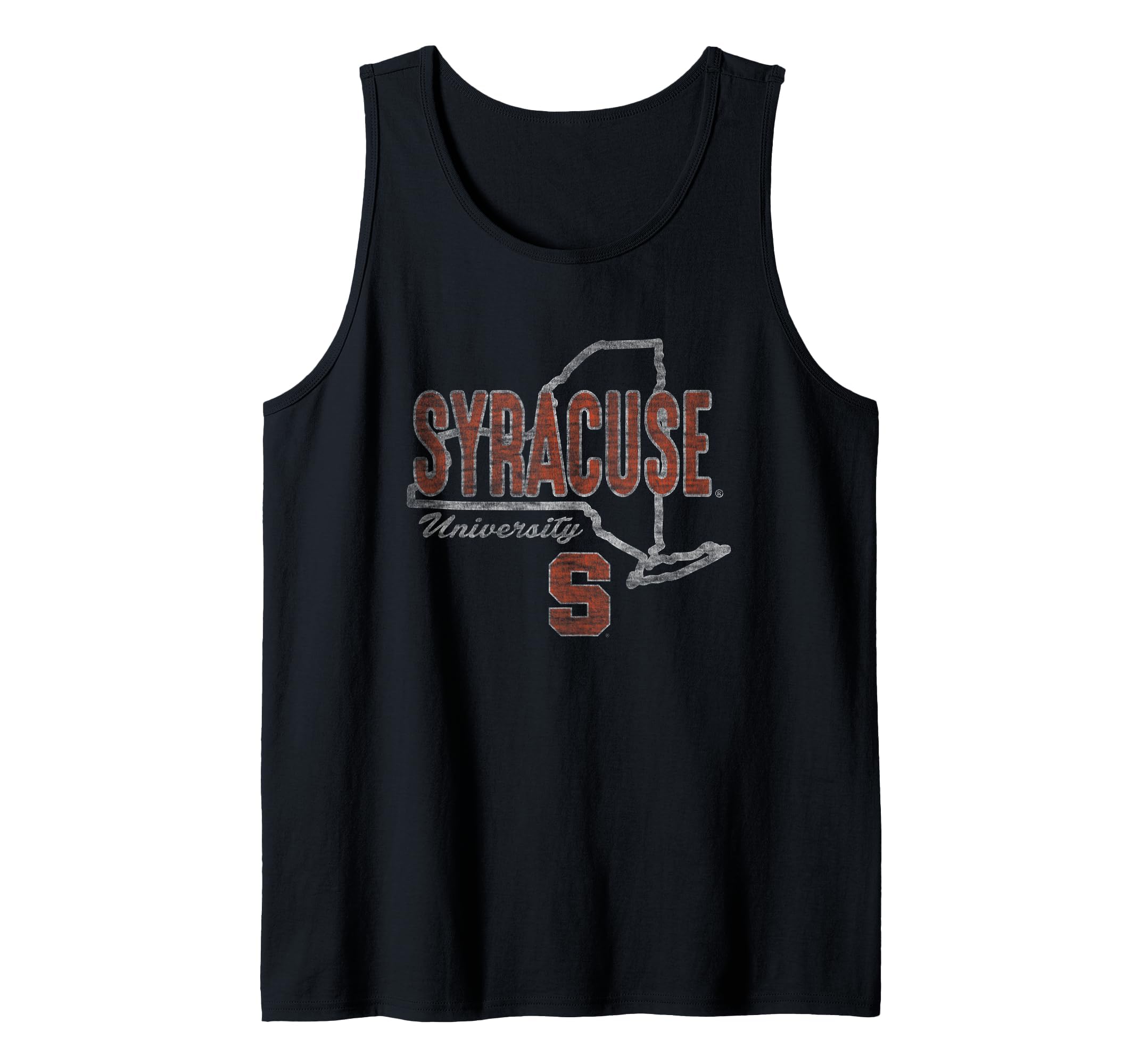 Syracuse Orange Vintage State Logo Officially Licensed Tank Top