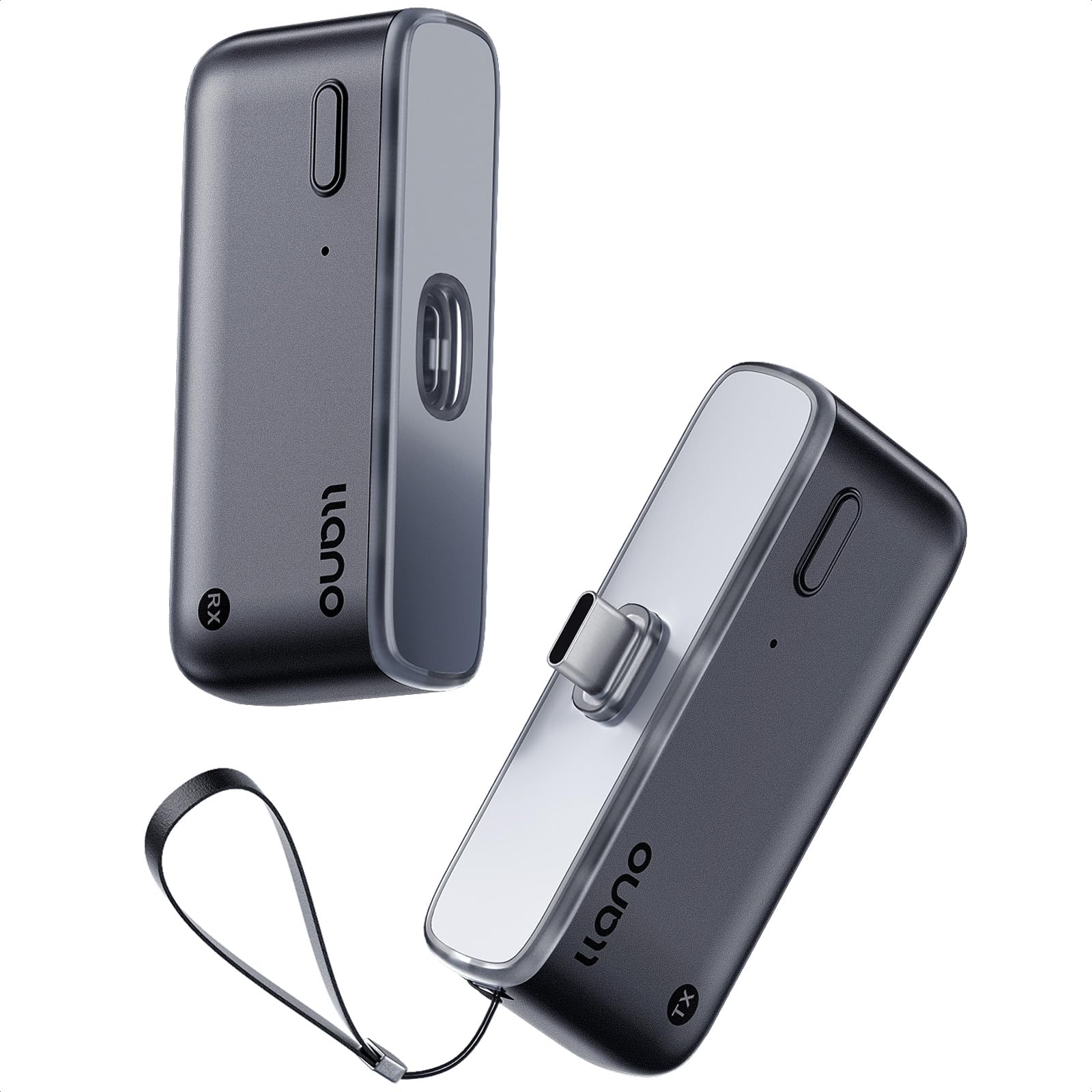 Photo 1 of llano S850 Upgraded Type-C Wireless HDMI Transmitter and Receiver, 50M, Ultra 4K Decode Input 1080P@60Hz Output, Plug&Play 5G+2.4G and Audio for Phone/Tablet/Laptop/PC to Monitor/Projector/TV (Orange)