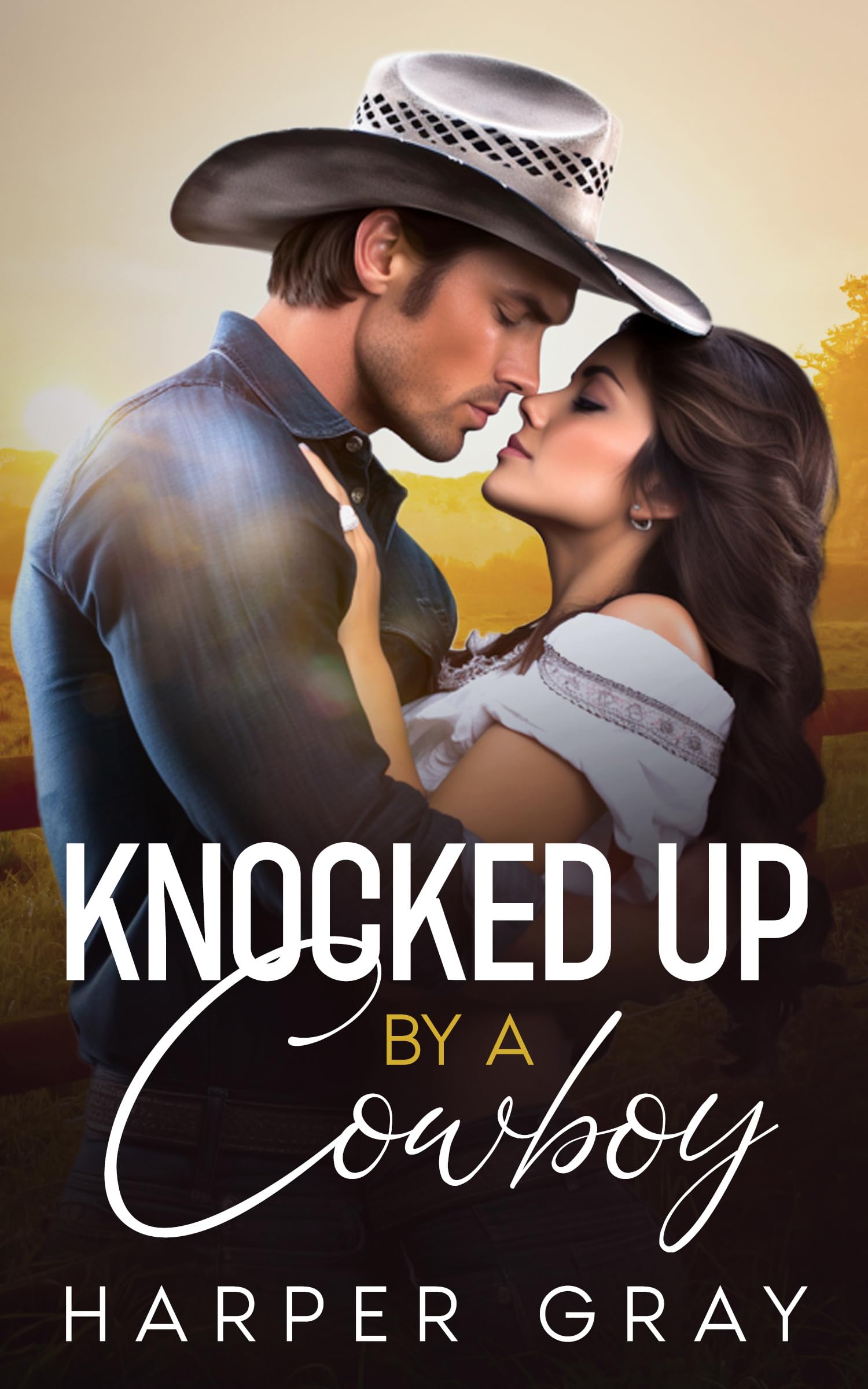 Knocked Up by a Cowboy: A Small Town Single Dad Romance (Pine Ridge Series Book 2)