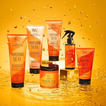 Charles Worthington Moisture Seal Conditioner, Coconut, Argan and Macadamia Oils, Salon Conditioner for Deep Moisture, 250 ml