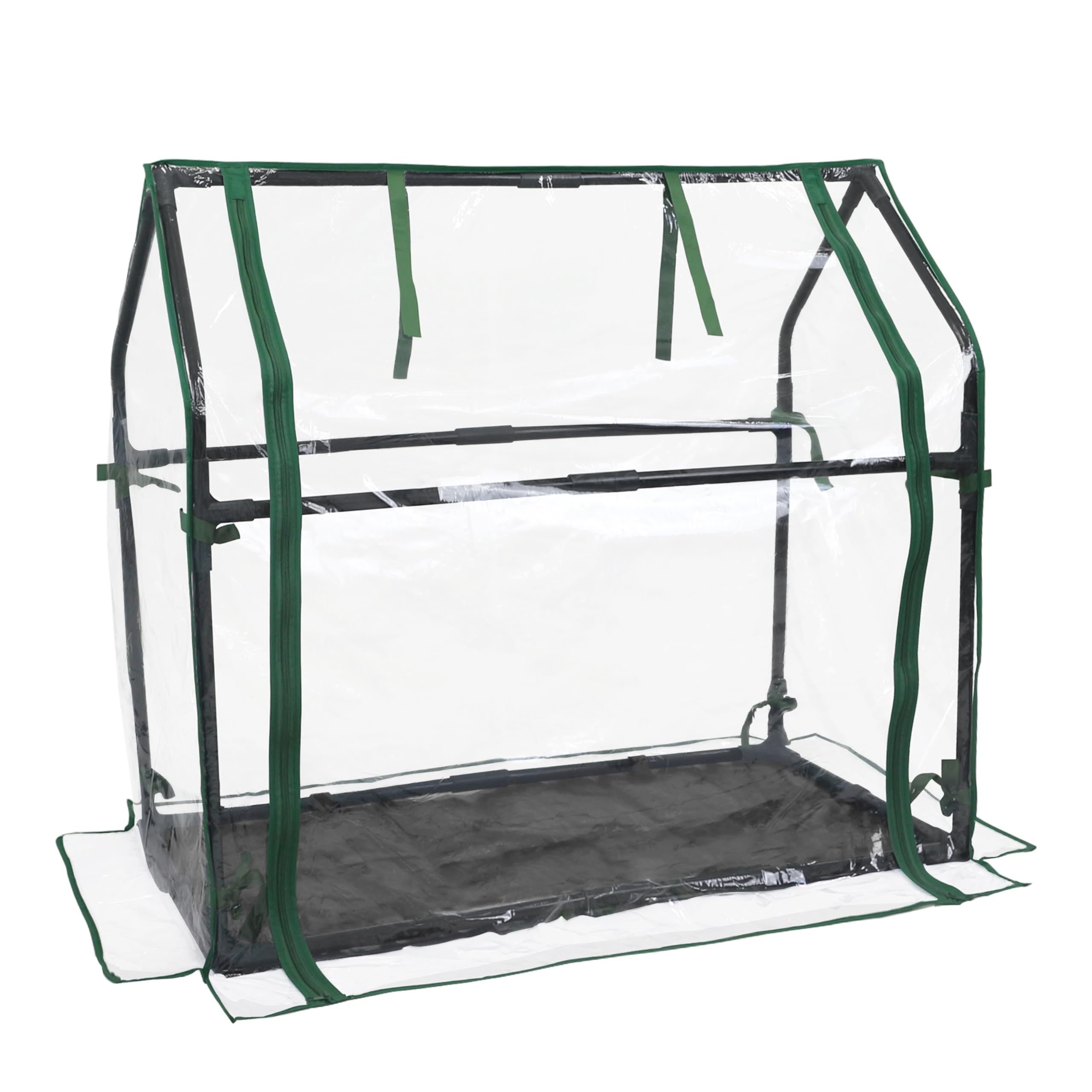 Gardzen Mini Greenhouse with Waterproof Base Indoor Outdoor Tabletop Greenhouse for Seed Starting Plant Protection Gardening Winter Shelter