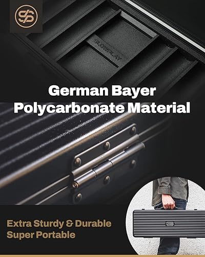 Miniatura 4 de SLOWPLAY Nash - Juego de fichas de póquer de cerámica para Texas Hold'em, 500 piezas con valores numerados, fichas de póquer de 1.693 in, 0.42 oz