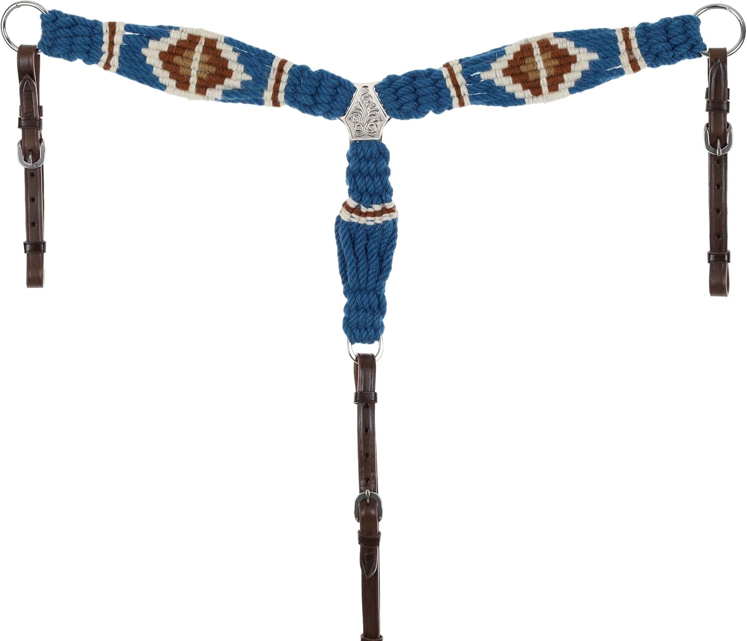 Showman Pony Mountain View Mohair Browband Headstall & Breast Collar Set