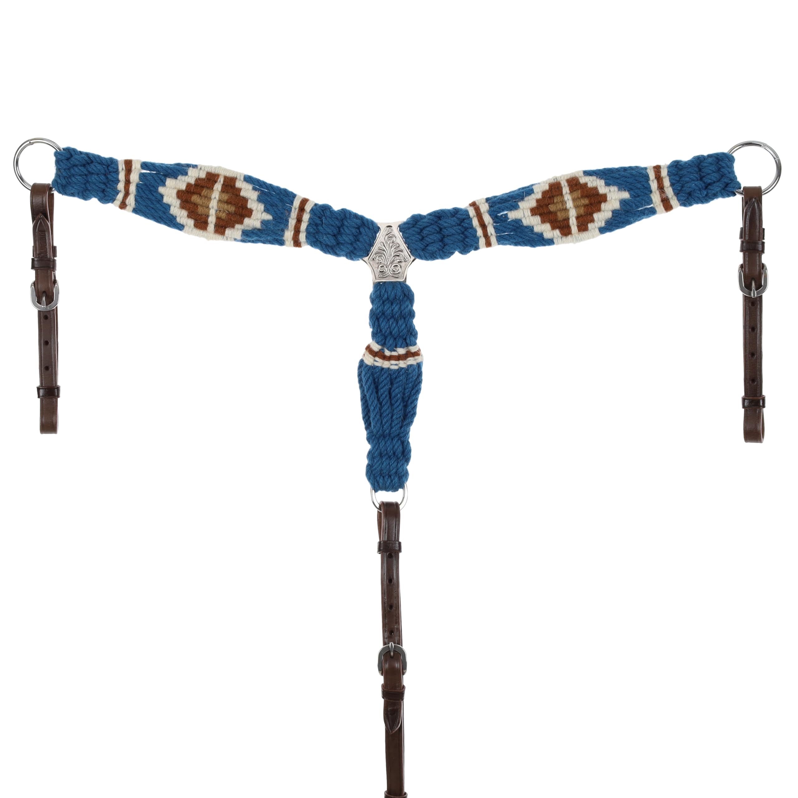 Showman Pony Mountain View Mohair-Stirnband, Halfter und Brusthalsband, Set