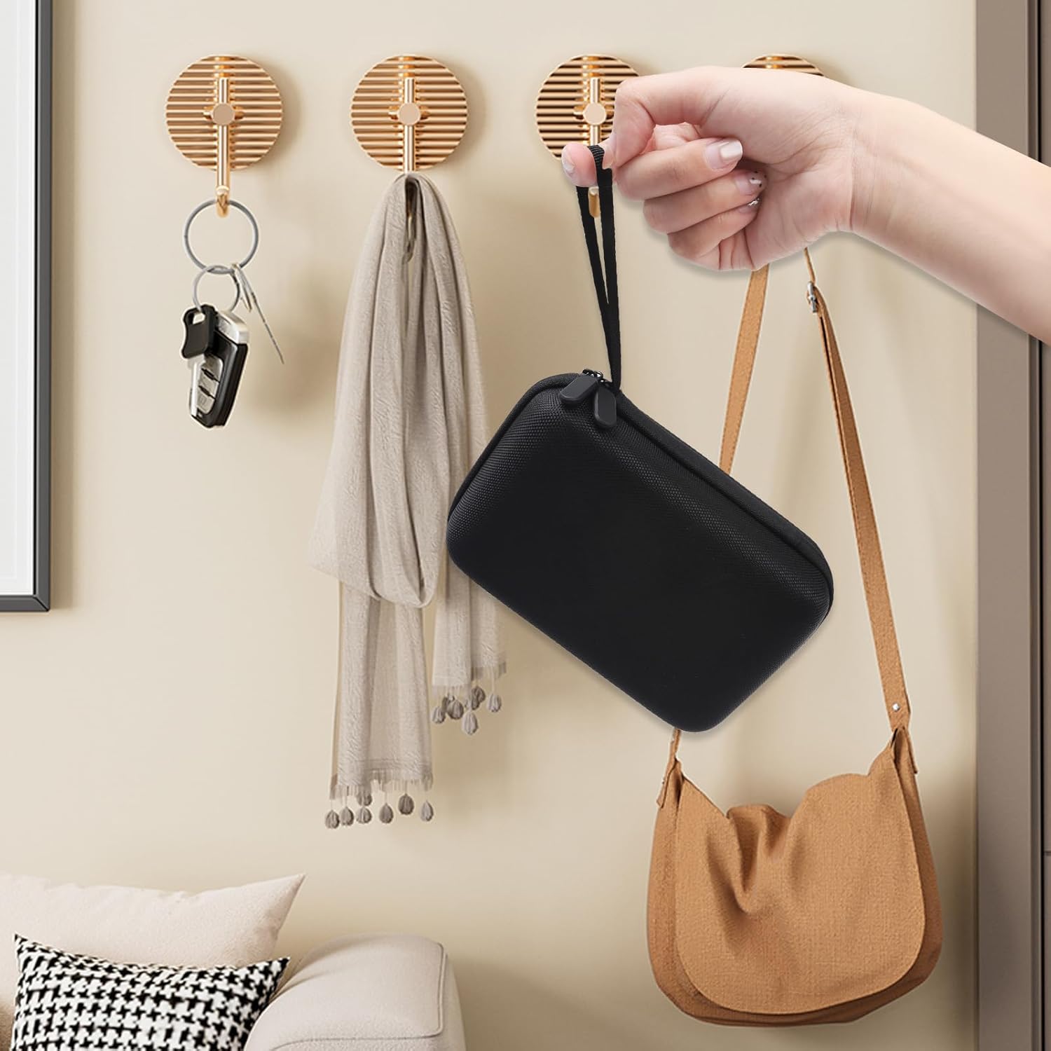 Case Compatible for WOLFBOX MF100 /MF50 Electric Air Duster – Travel Portable Zippered Storage Bag, （Case Only） - Image 7