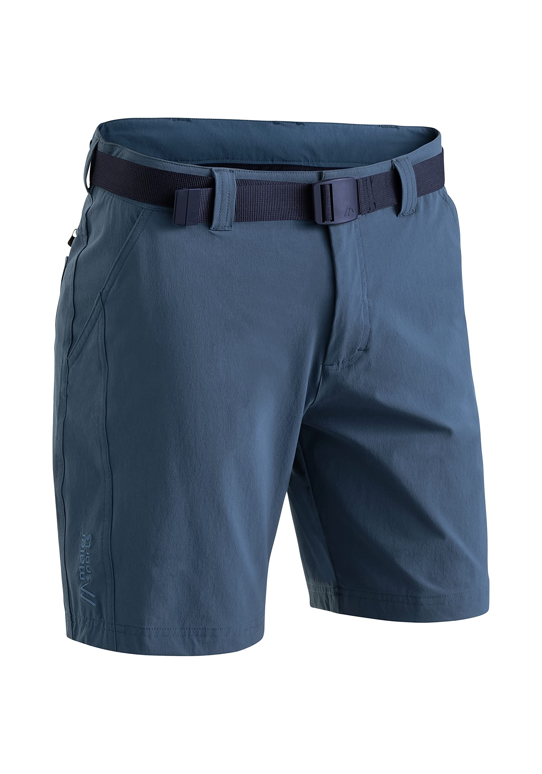 maier sports Nil Short M, Men's Short Hiking Trousers, Water-Repellent Bermuda Shorts for Trekking and Hiking, PFC-Free, mSTRETCH pro 4 & dryprotec