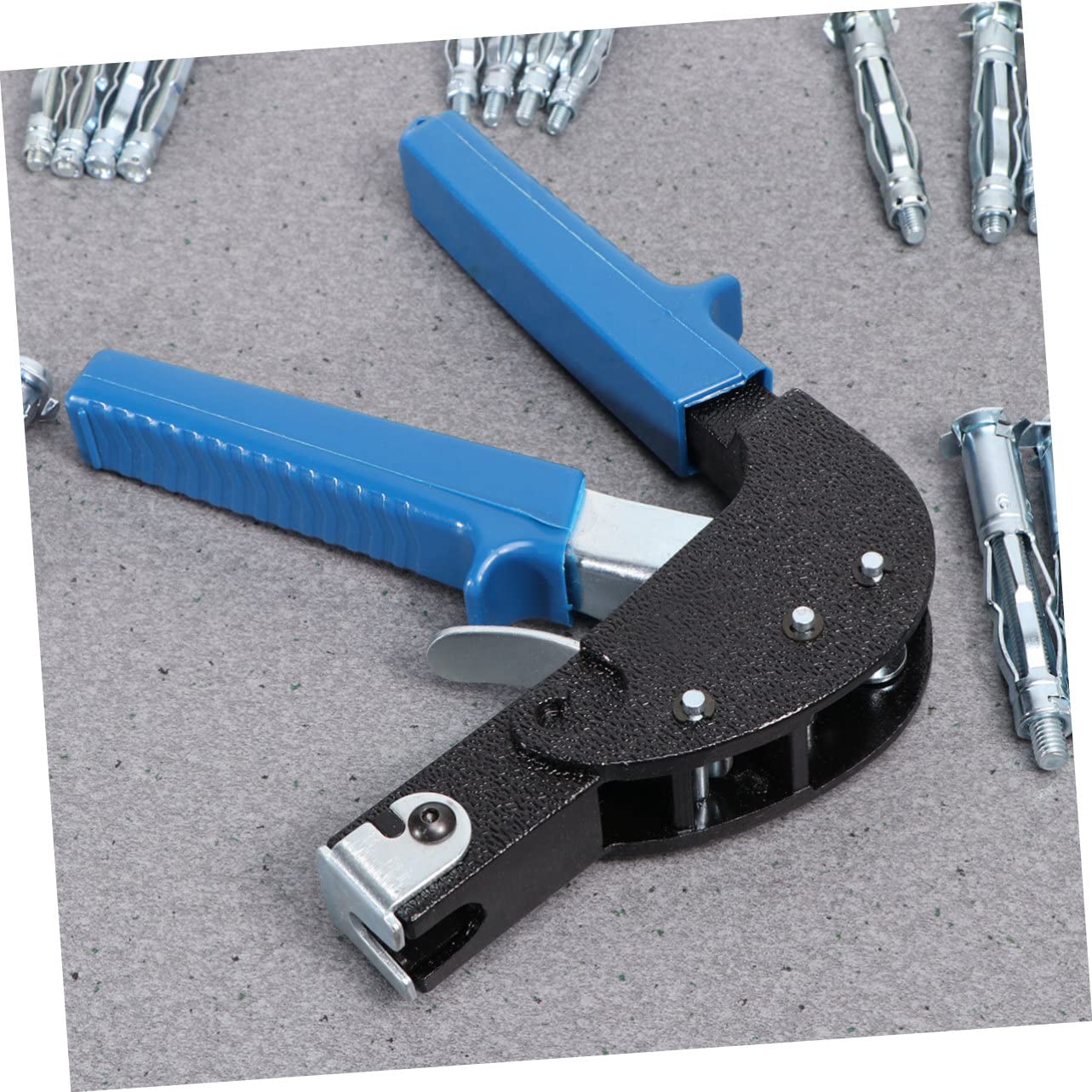 Unomor Dry Wall Anchor Screws Kit 19pcs Heavy Duty Toggle Bolts Metal Cavity Anchor Plasterboard Repair Setting Tool