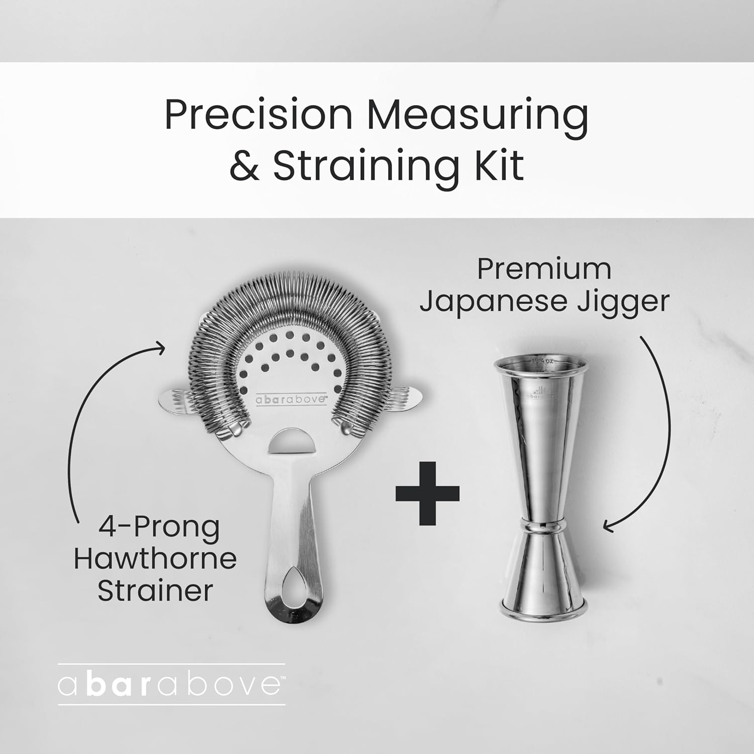 A Bar Above Hawthorne Strainer for Cocktails, Bar Strainer Cocktail, with High-Density Spring, Mirrored Stainless Steel Finish, Drink Strainer, Cocktail Strainer, for Boston Shakers and Mixing Glasses - Image 4