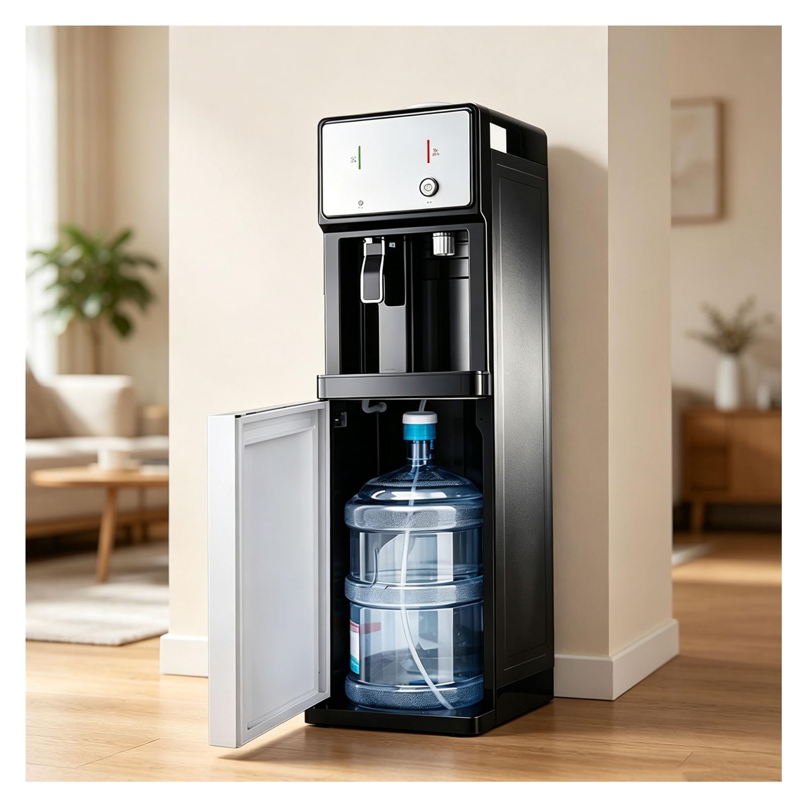Bodenstehender Flaschenwasserkühler, 3 Temperaturen for Heim & Büro