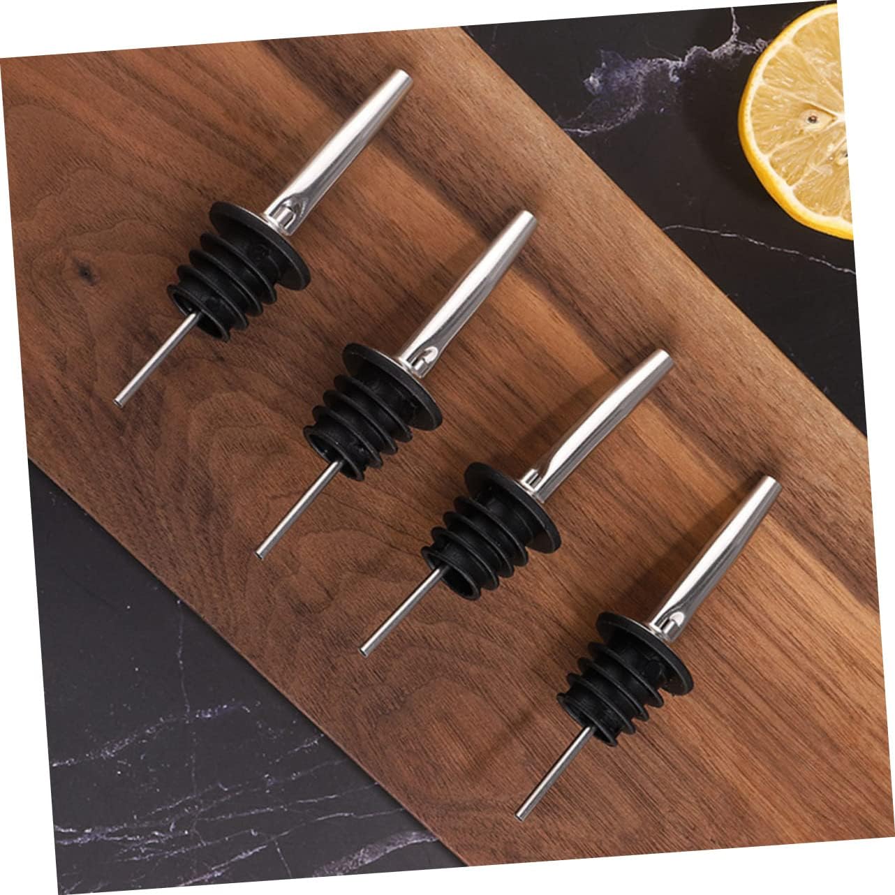1set Cocktail Shaker Rack Mixology Kit for Home Bar for Cocktails Parties and Housewarming Celebrations