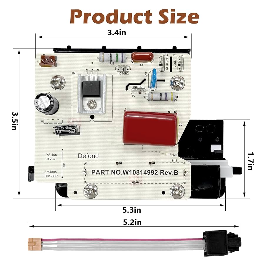 Amazon.com: WP9706648 9706648 Speed Control Replacement for