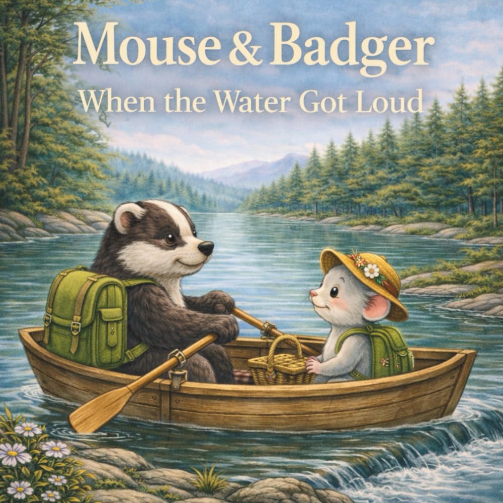 Mouse & Badger: When the Water Got Loud (The Mouse and Badger Journeys)