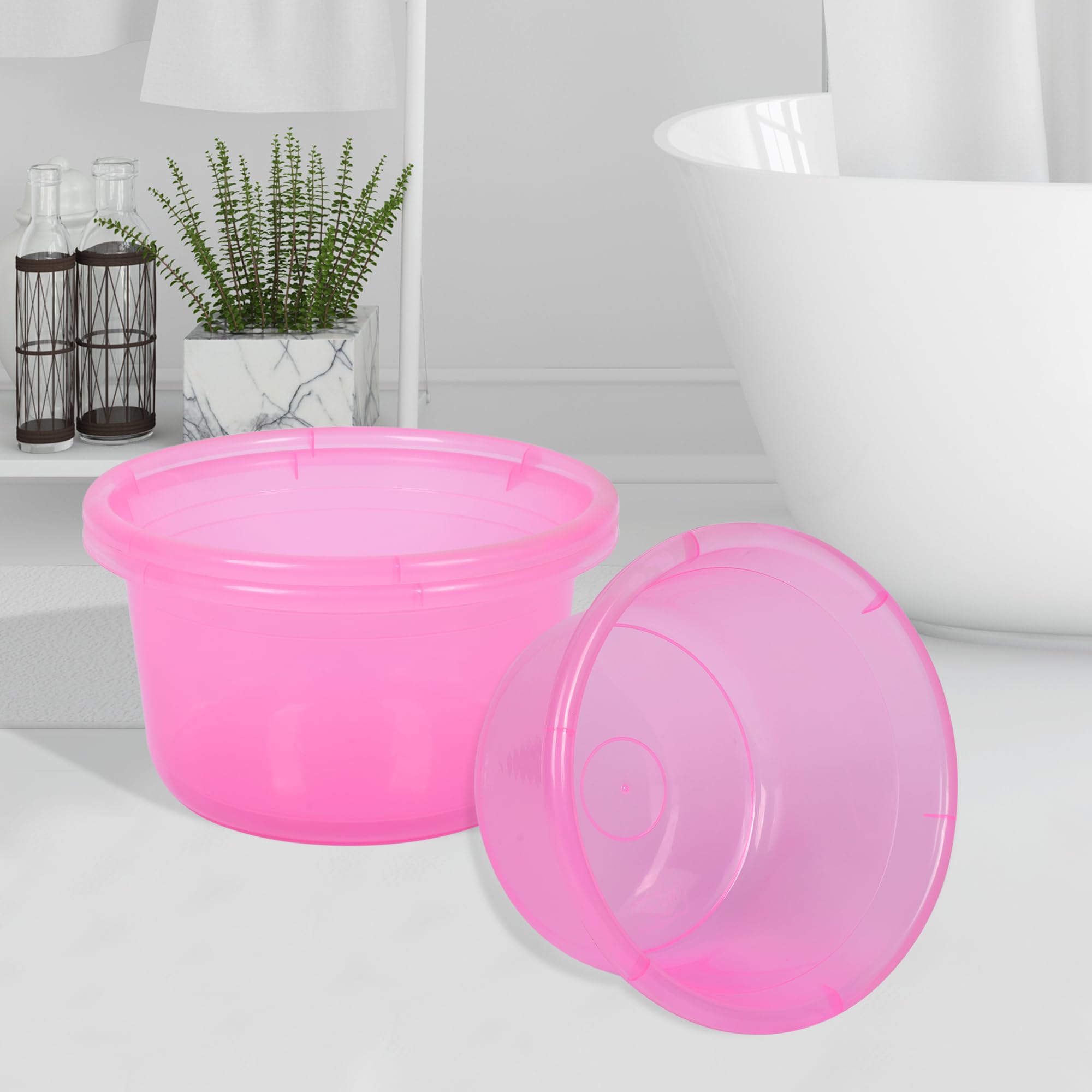 Durable Plastic Bath Tub - 40L, Unbreakable! -12 Durable Plastic Bath Tub - 40L, Unbreakable! -12