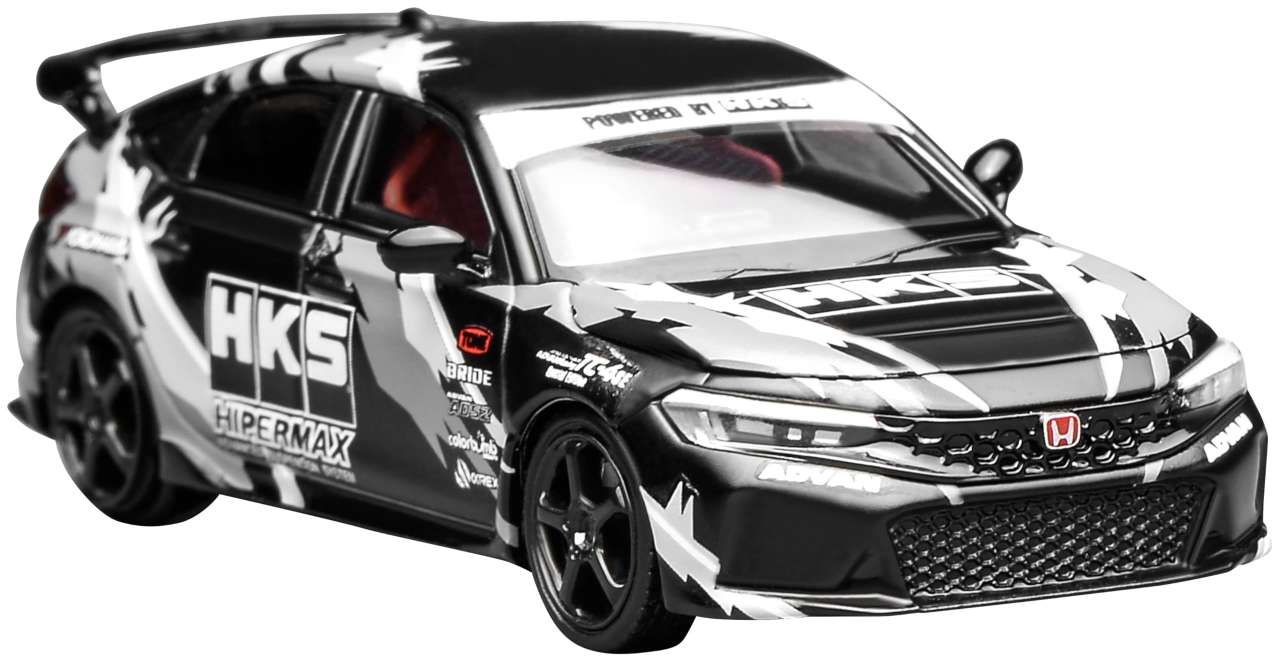 1/64 ホンダFK8 J’SRacing風 エアロキット関村改 完成品 HobbyJapan 1:64 TYPE-R FK8R 🇯🇵 (Js Racing Type-S Ver.SW Style