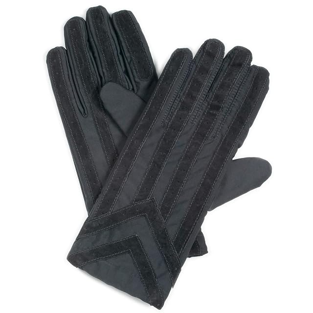 Isotoner Mens Stretch Classics Fleece Lined Gloves