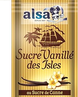 Alsa Sucre Vanila des Isles Sachet Pack of 7