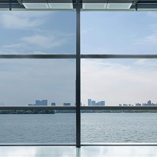 Snapguard Solutions 75% VLT Nano Ceramic Home Window Tint 5' ft x 10' ft Roll Adhesive Privacy Film for Residential Office Door Glass Windows, 99% Anti UV Sun Blocking IRR Heat Control, Anti-Glare