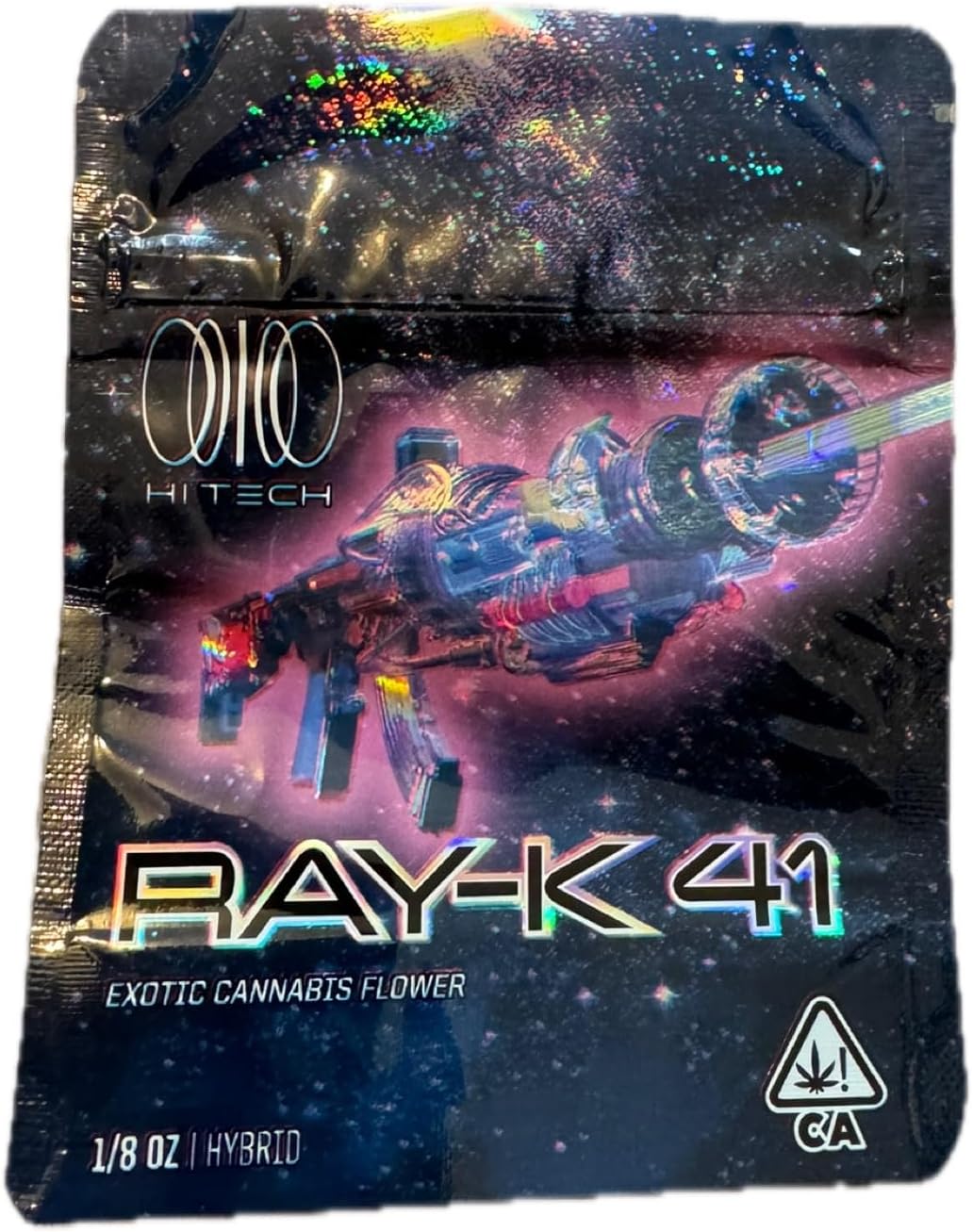 Ray K 41 Cali Mylar Bags (50 Pack)