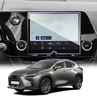for 2022 2023 Lexus NX Screen Protector 9.8Inch,2023 Lexus NX NX250 NX350 NX350H NX450H Touch Screen Protector NX 250 Display Tempered Glass NX350 Screen Protector 2023 Lexus NX Accessories 2PCS