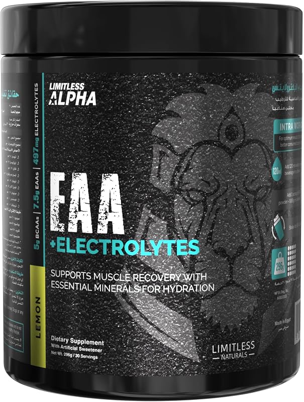 Limitless Alpha EAAs 30 Scoops Jar - Lemon