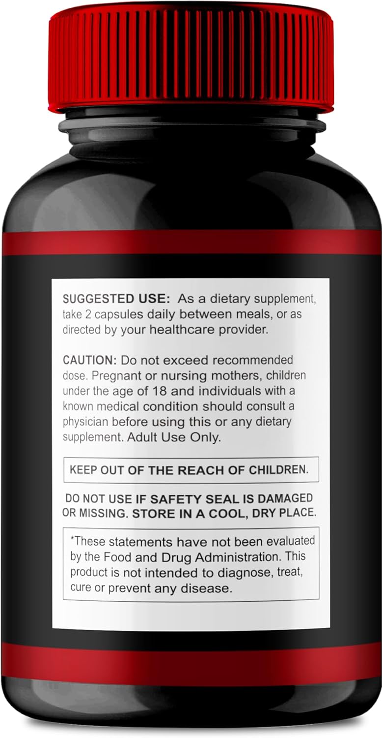 IDEAL PERFORMANCE Testo Dark Capsules, TestoDark Supplement Pills Reviews (2 Pack)