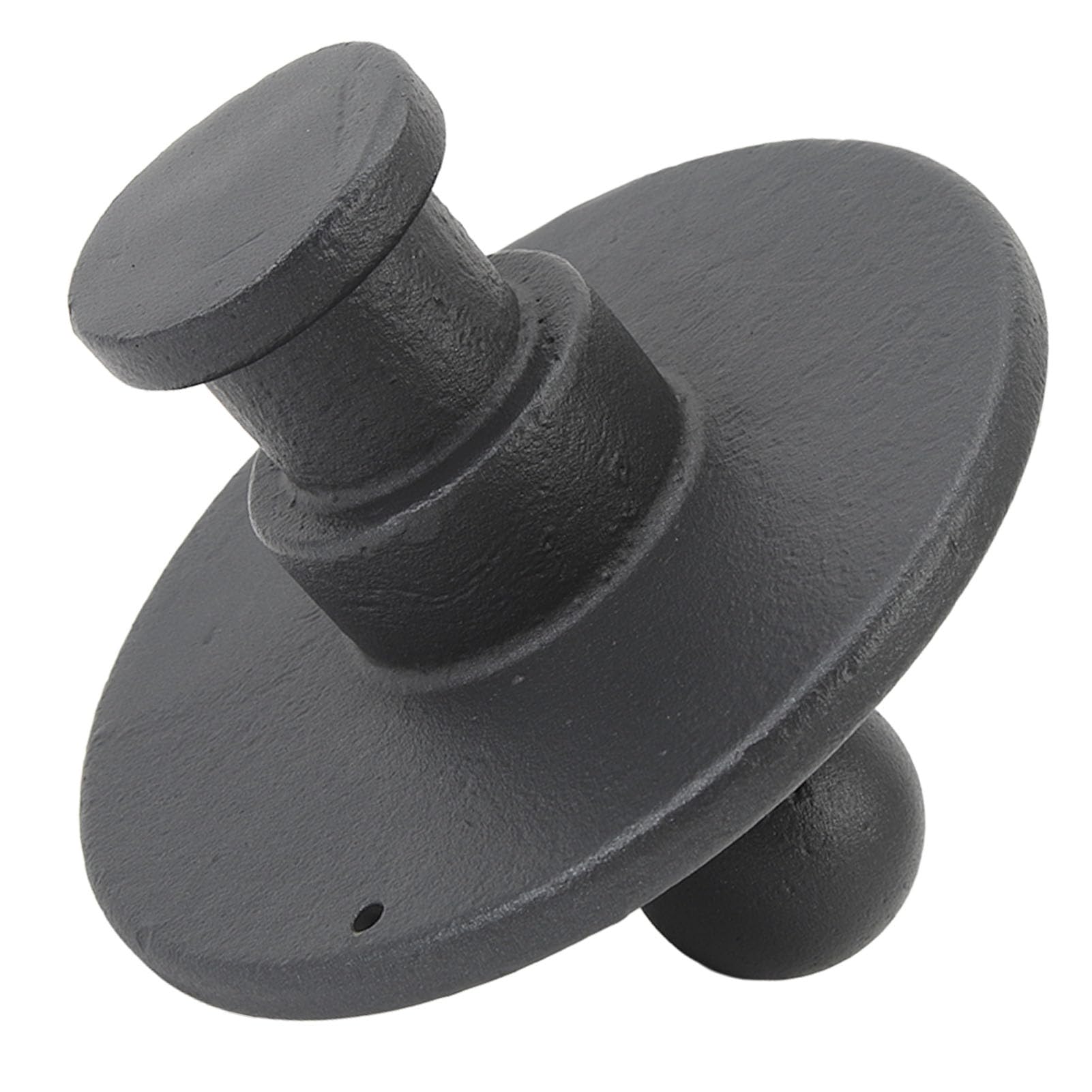 Tbest Adapter Kulowy Typu Kingpin do Gęsiej Szyi Heavy Duty 2 Cale, Kuty 2 5/16 Cali Zaczep Siodłowy do kół Przyczepy Ciągnika Stal Hartowana