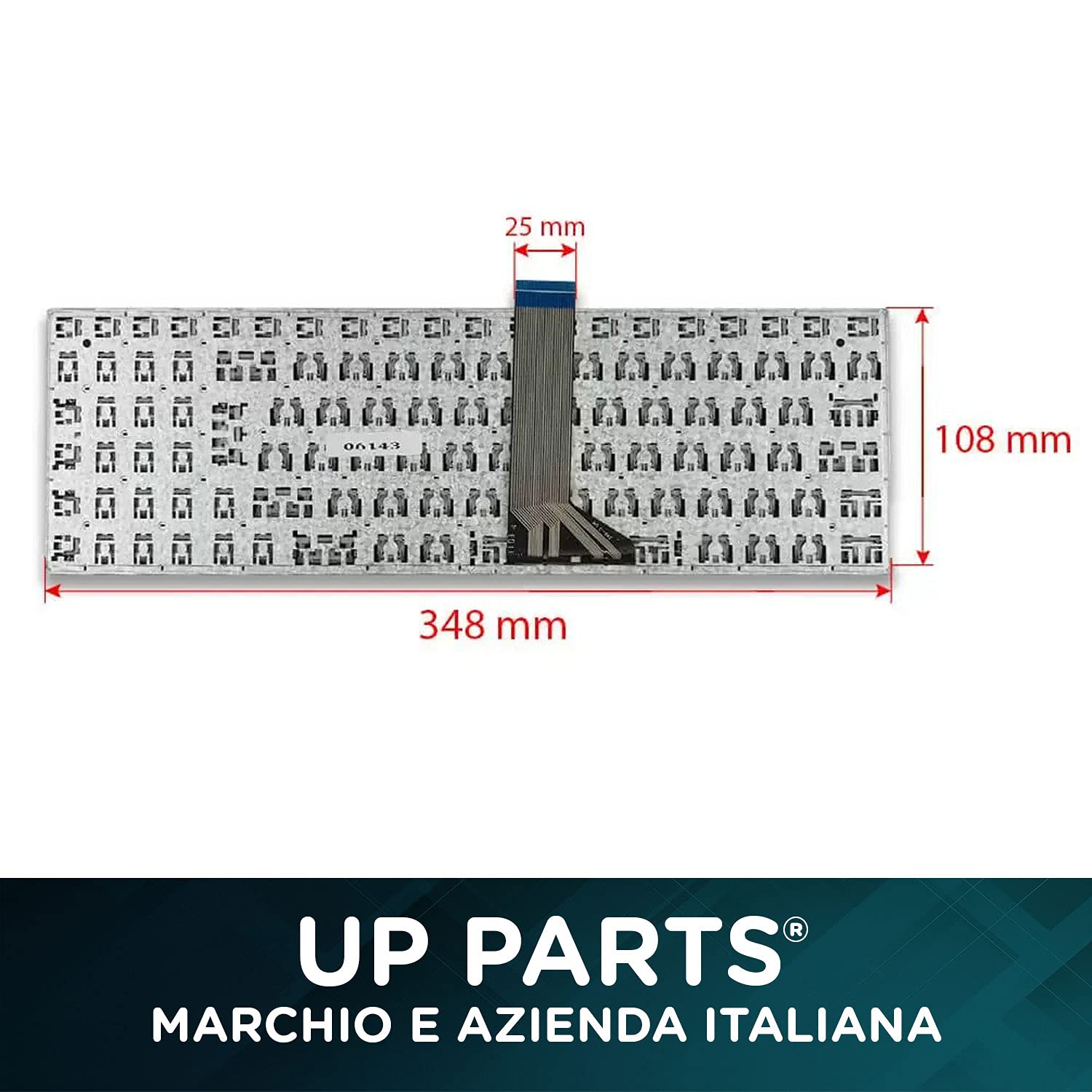Tastiera Italiana Compatibile Asus Notebook X555LP X555LI X555UA X555UJ X555UB F555U F555UJ F555L F555LP F555Q F555LI F502 F502C F502CA X502 X502CA X502C P553 P553M Senza Frame