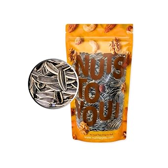 Nuts to You 1LB Raw Sunflower Seeds in Shell, Vegan, Gluten Free Snack