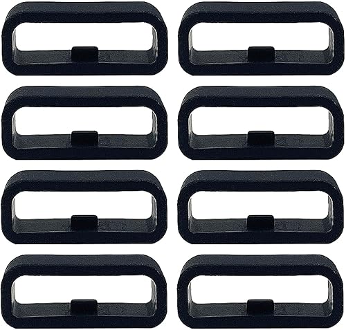 Correa de reloj Garmin de 0.787 in  0.866 in de silicona para reloj, colorida, universal para correa de reloj de 0.787 in de ancho y 0.866 in de